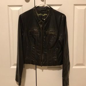 Leather jacket